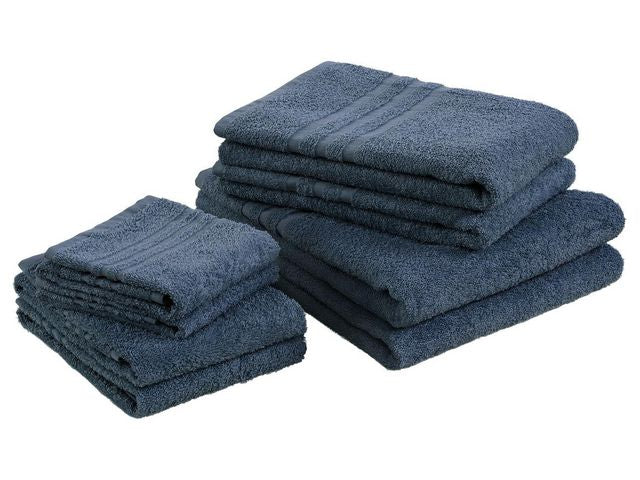 Frottéhandduk 65x130cm blå